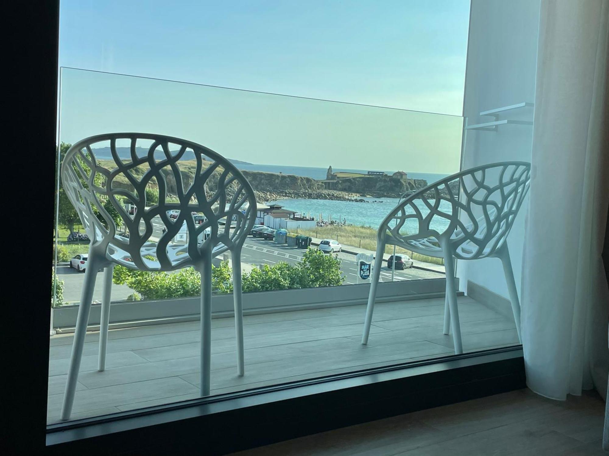 Hotel Delfin Azul Playa de la Lanzada Eksteriør billede